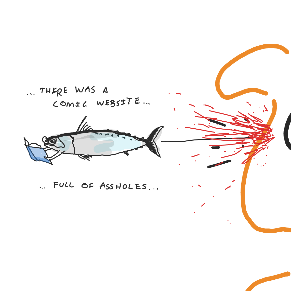  - Online Drawing Game Comic Strip Panel by Potato Man