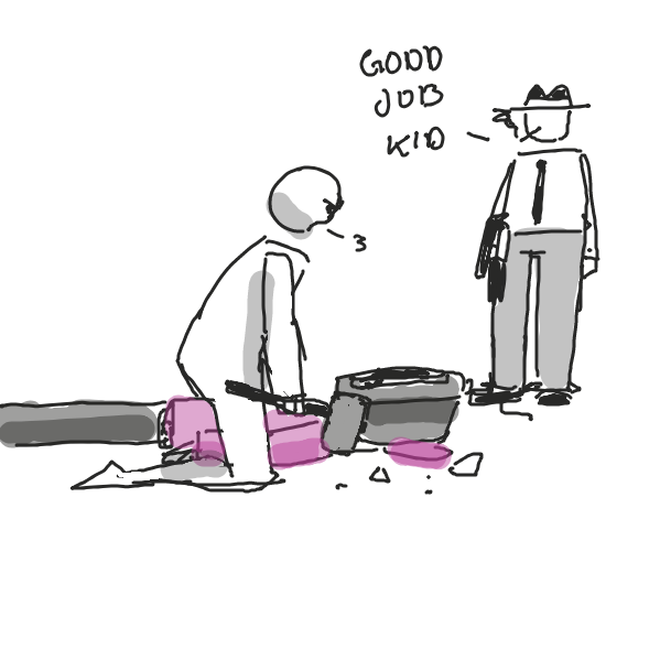 [insert willy wonka .png here] - Online Drawing Game Comic Strip Panel by ironically horny