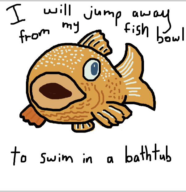 Liked webcomic George Goldfish