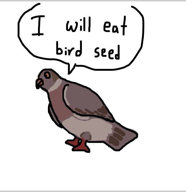 Drawing in Paul Pigeon by SteliosPapas