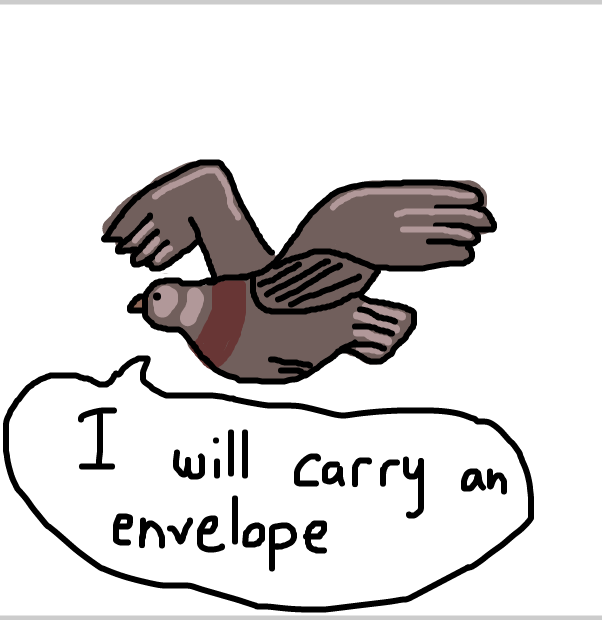 Drawing in Preston Pigeon by SteliosPapas