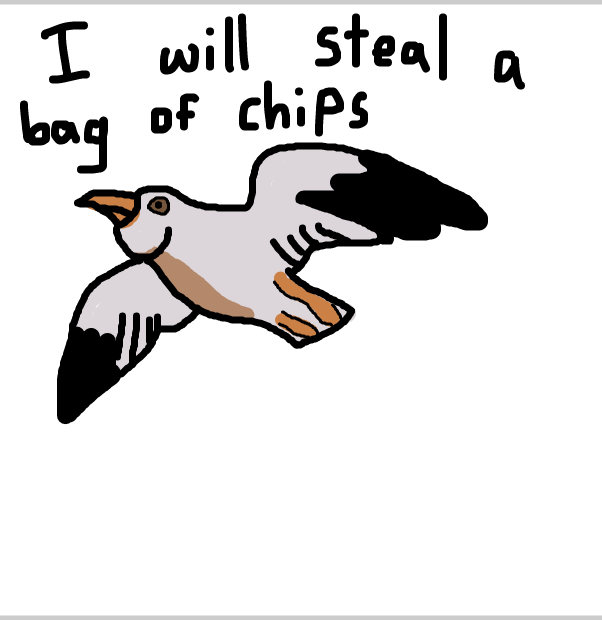 Drawing in Sebastian Seagull by SteliosPapas