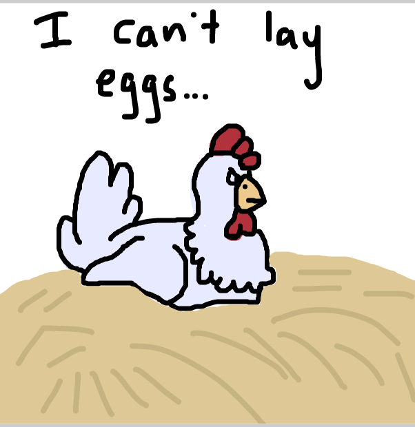 Drawing in Cindy Chicken by SteliosPapas