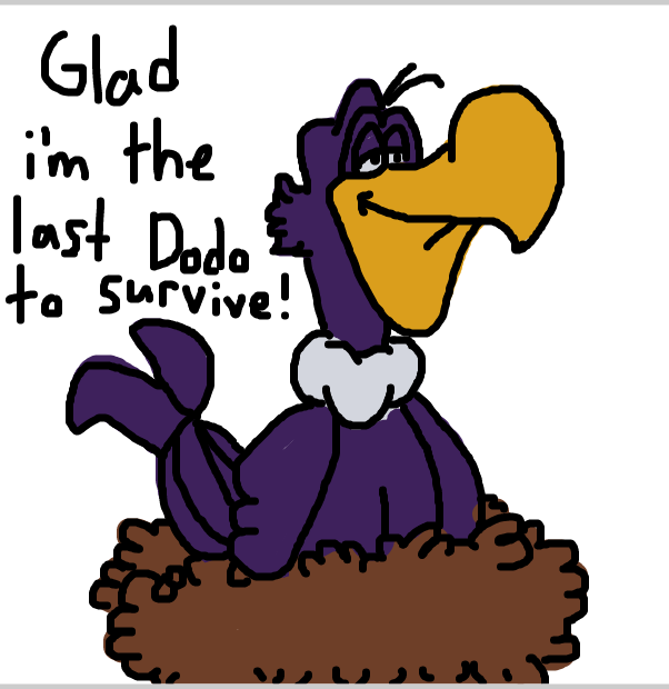 Drawing in Danny Dodo by SteliosPapas