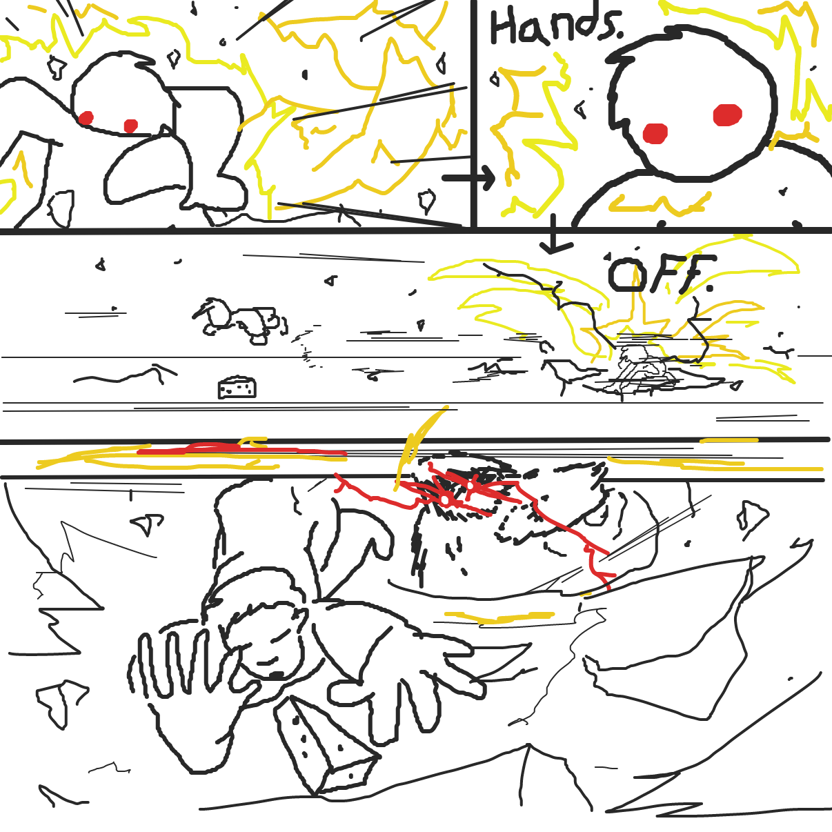 Drawing in I Can Do It by Hitoko