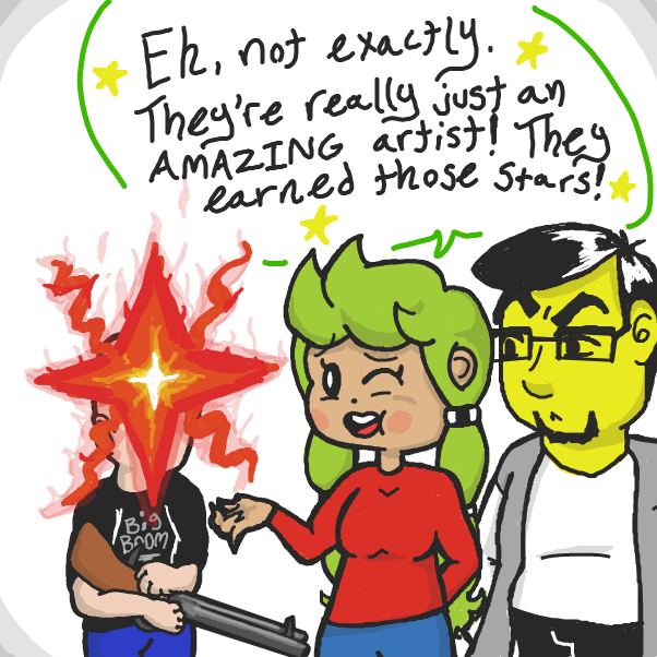  - Online Drawing Game Comic Strip Panel by xavvypls