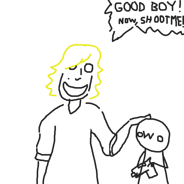 Drawing in The Egg Murder by edrobertson