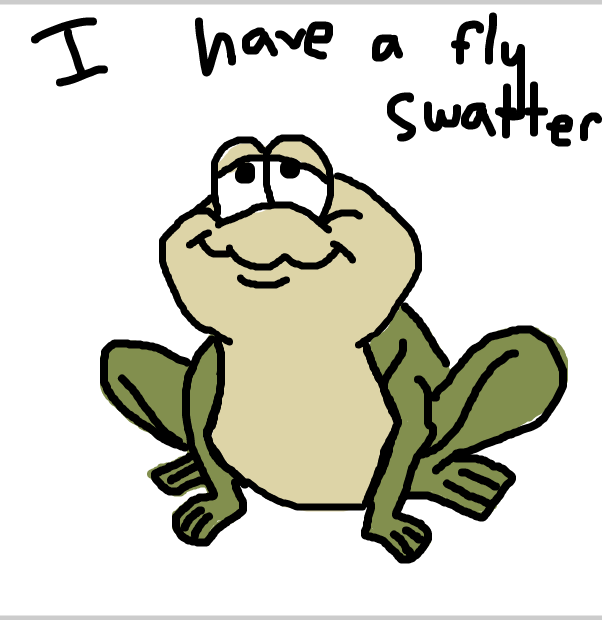 Drawing in Finley Frog by SteliosPapas