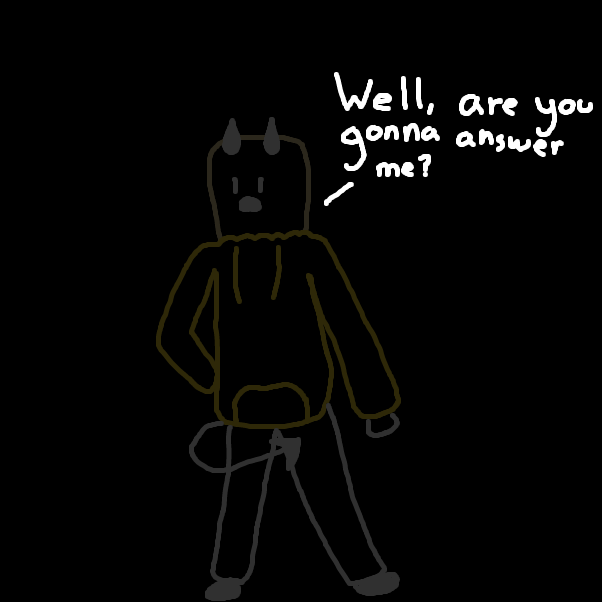 He gettin tired - Online Drawing Game Comic Strip Panel by ItzAki