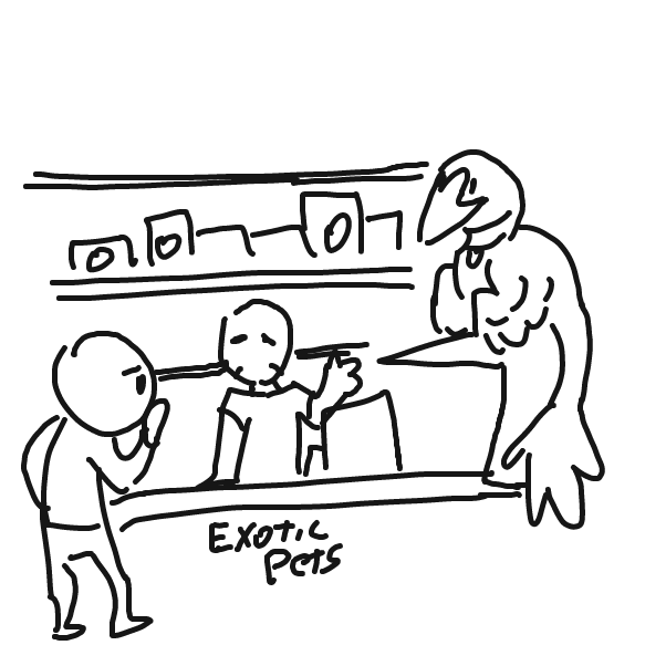 Drawing in New Pets by DasGrim