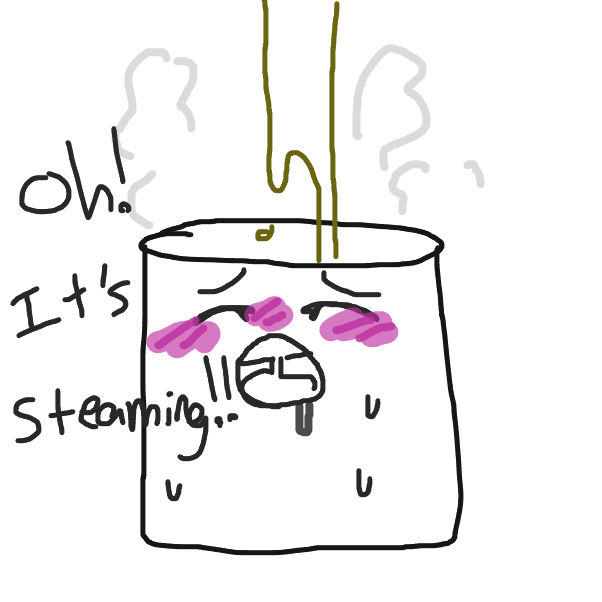 Drawing in Coffee! by BunniHyena