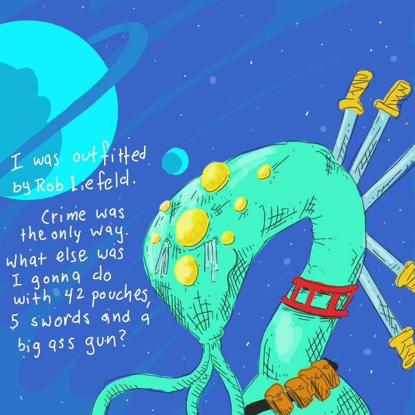  - Online Drawing Game Comic Strip Panel by Wizard Croissant