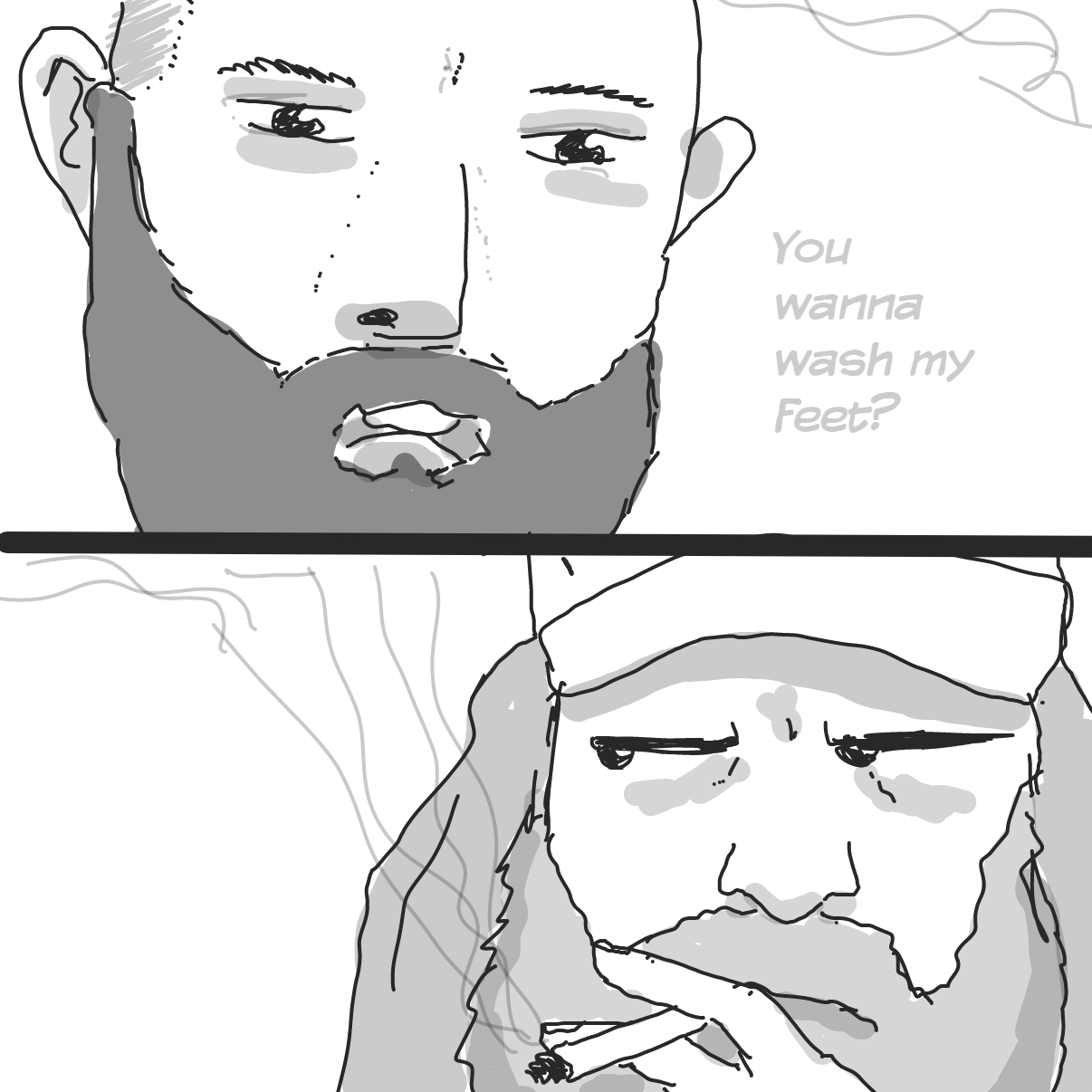  - Online Drawing Game Comic Strip Panel by Potato Man