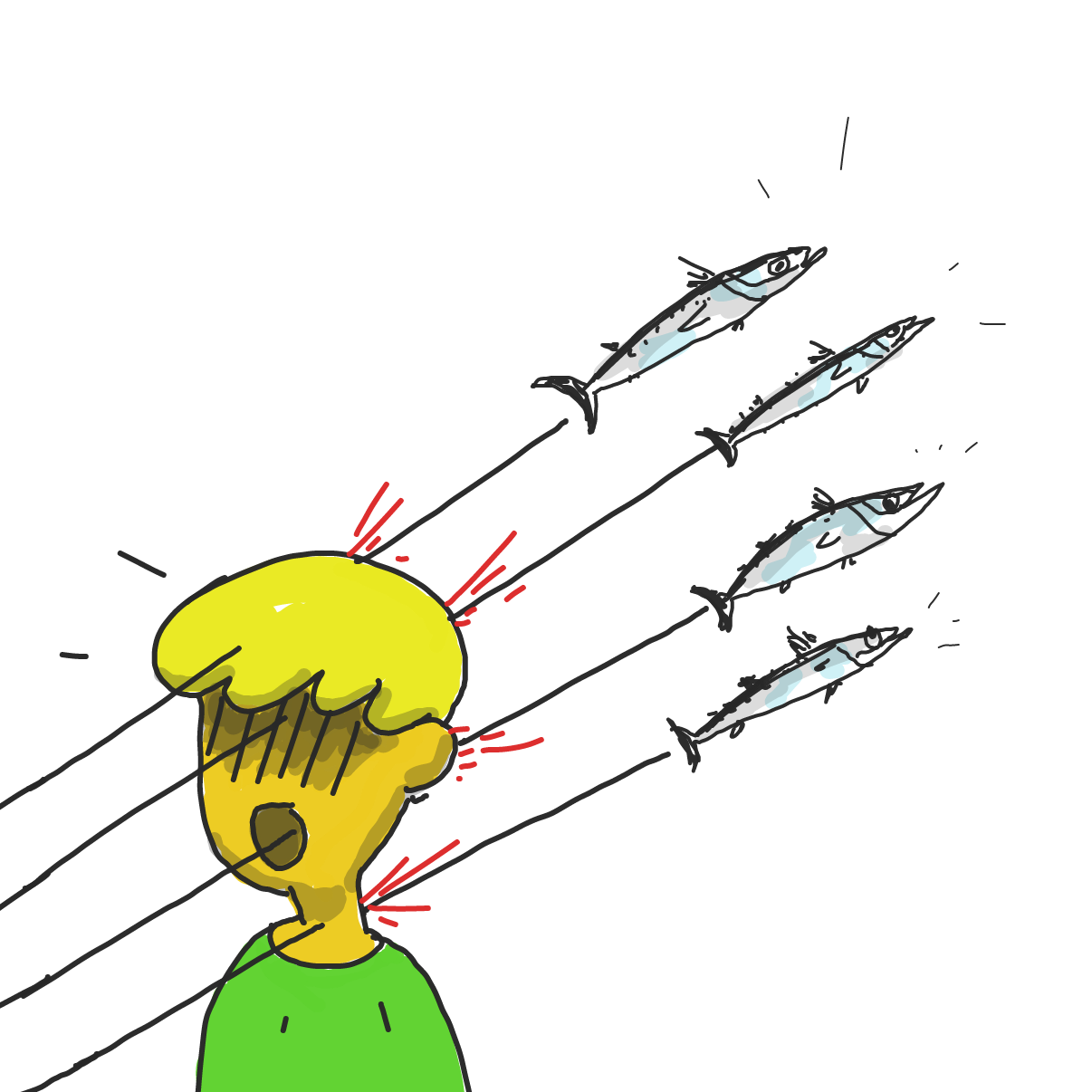  - Online Drawing Game Comic Strip Panel by Potato Man