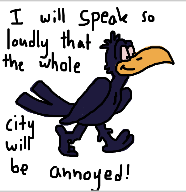 Drawing in Mateo Mynah by SteliosPapas