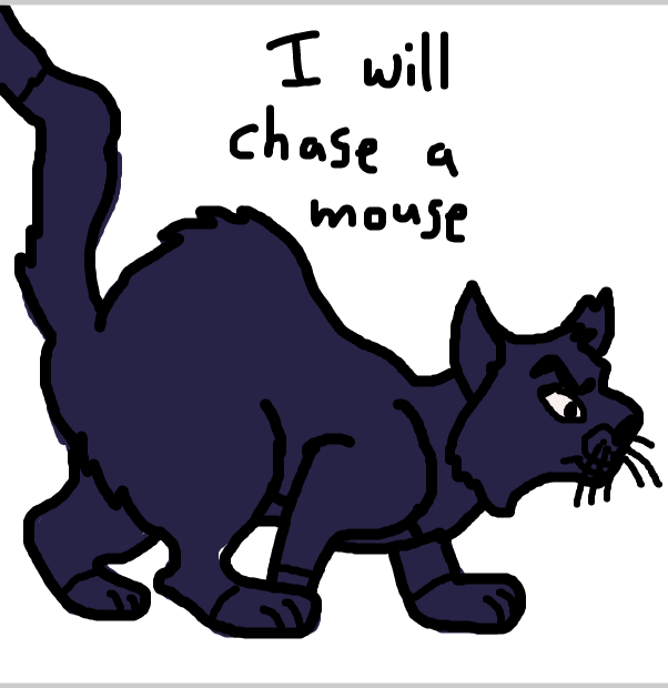 Drawing in Christopher Cat by SteliosPapas