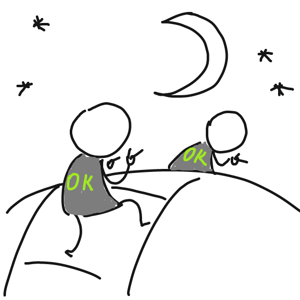 Drawing in Small World by DasGrim