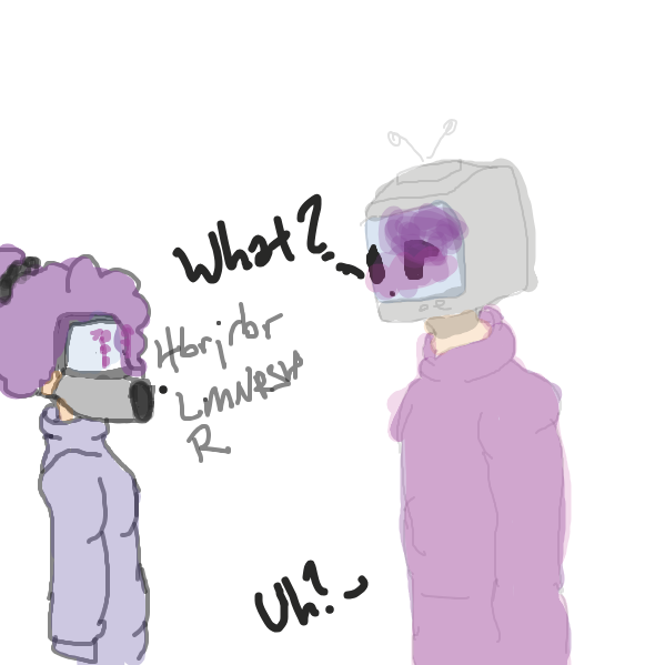 What she sayin - Online Drawing Game Comic Strip Panel by Sirius Solemn