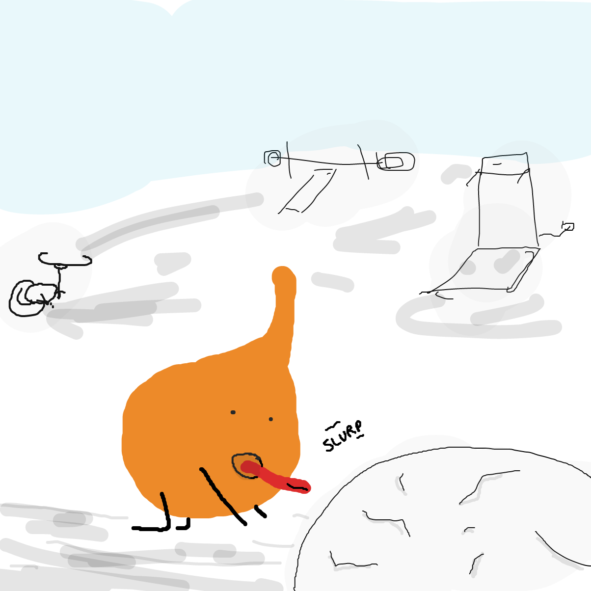  - Online Drawing Game Comic Strip Panel by Honny