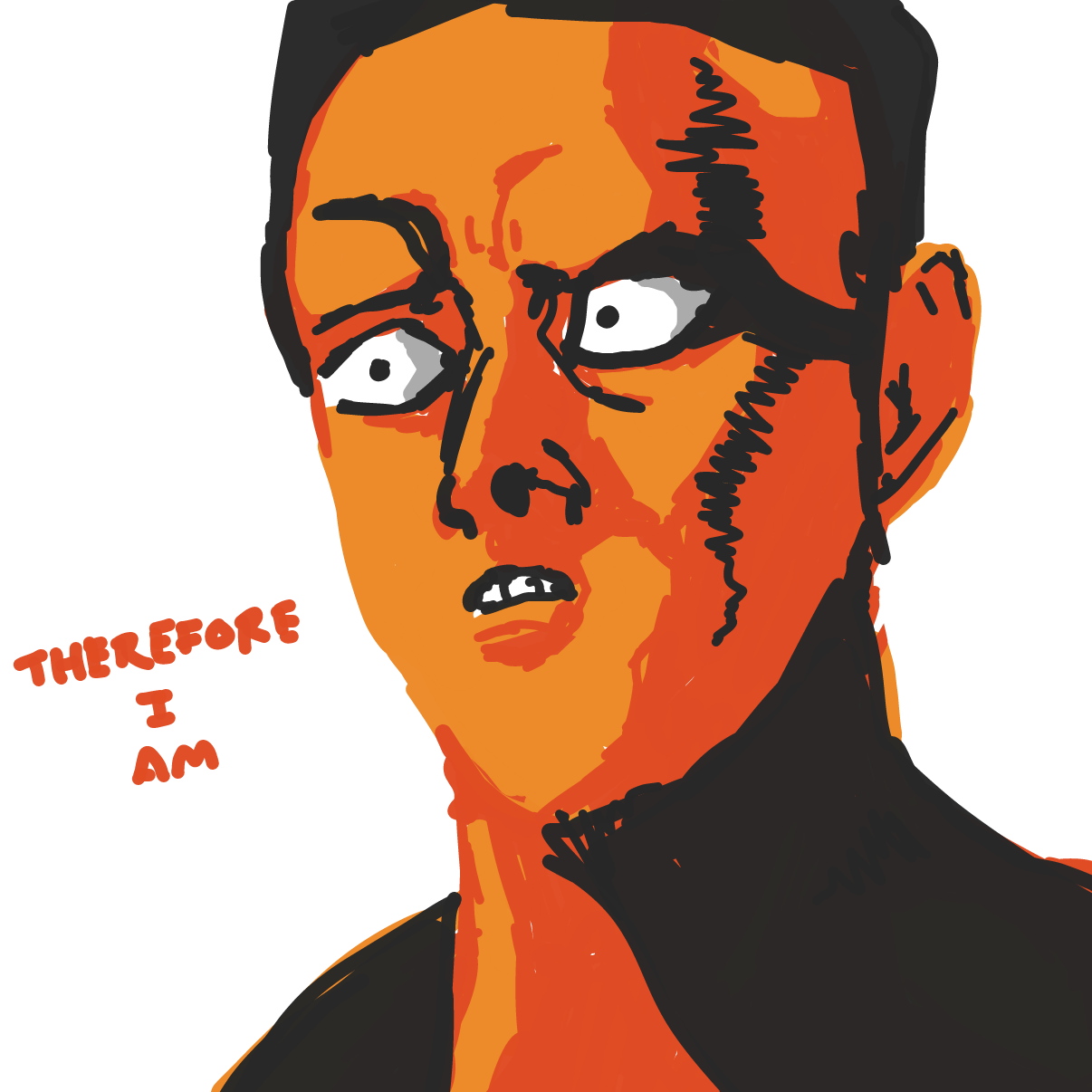 Drawing in . by Potato Man