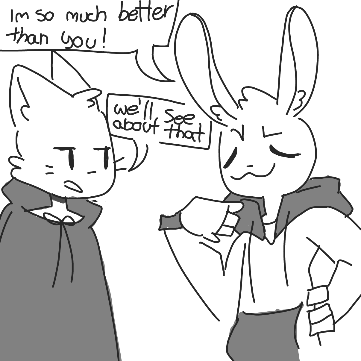 Drawing in I'm better >:D by Moon-Lover