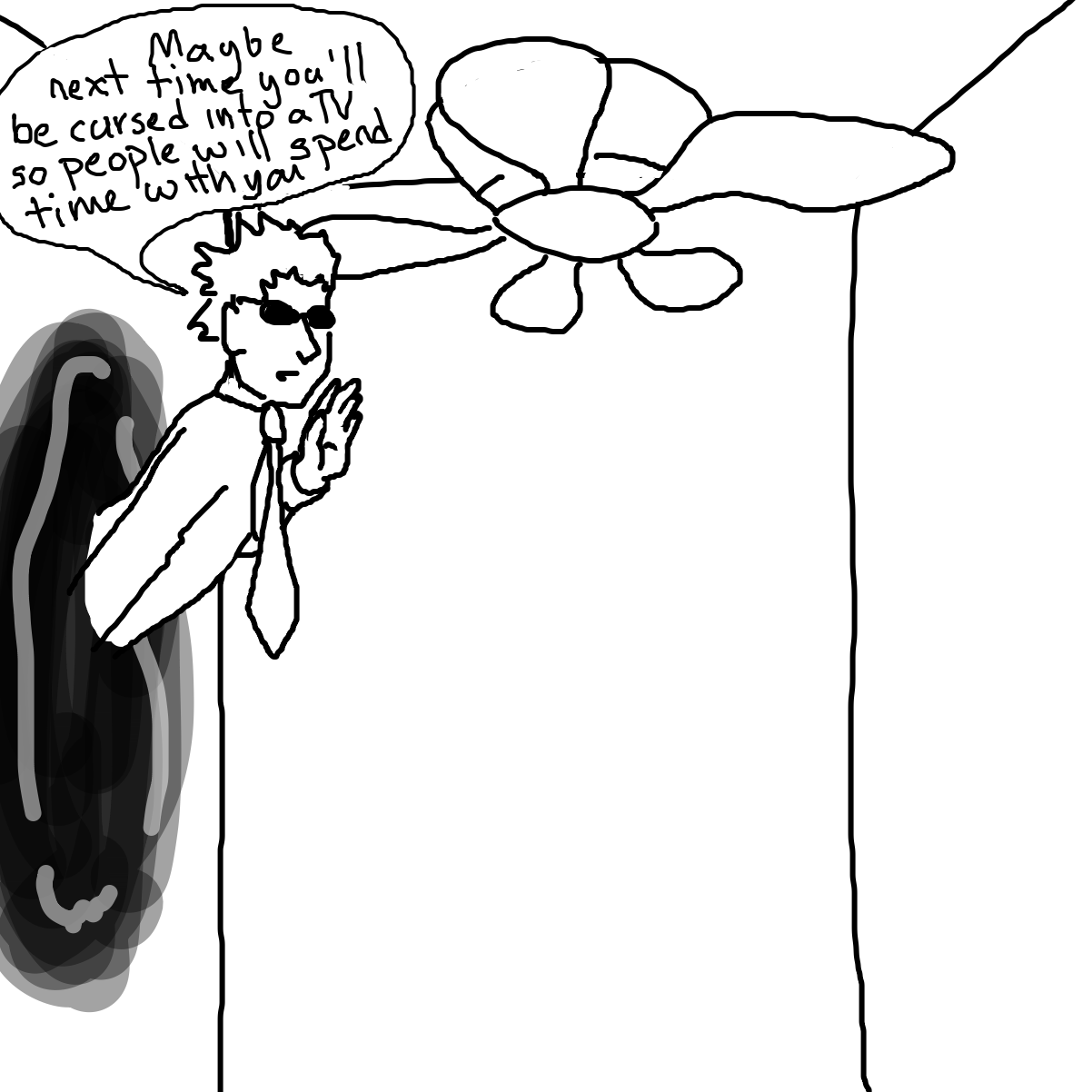 Drawing in Ceiling fan by Buzzinski