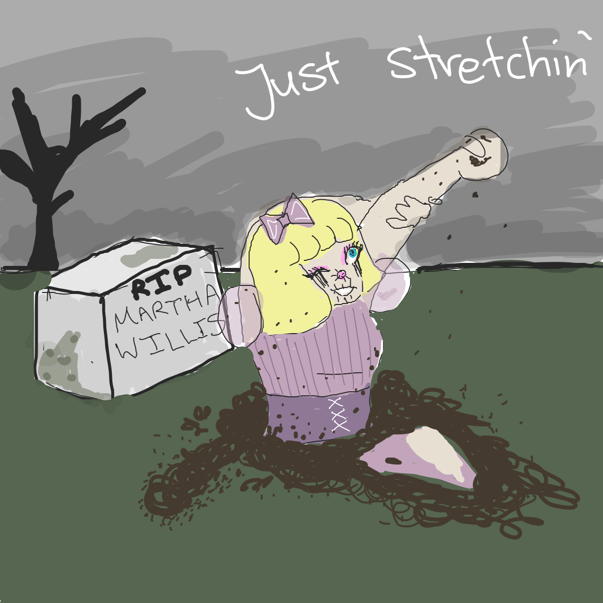 Drawing in Jazmin Bean by Garbage