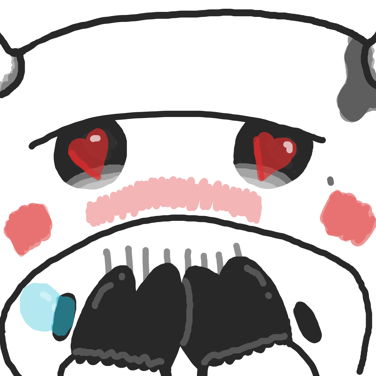 Drawing in Where did he go? by joshyouart