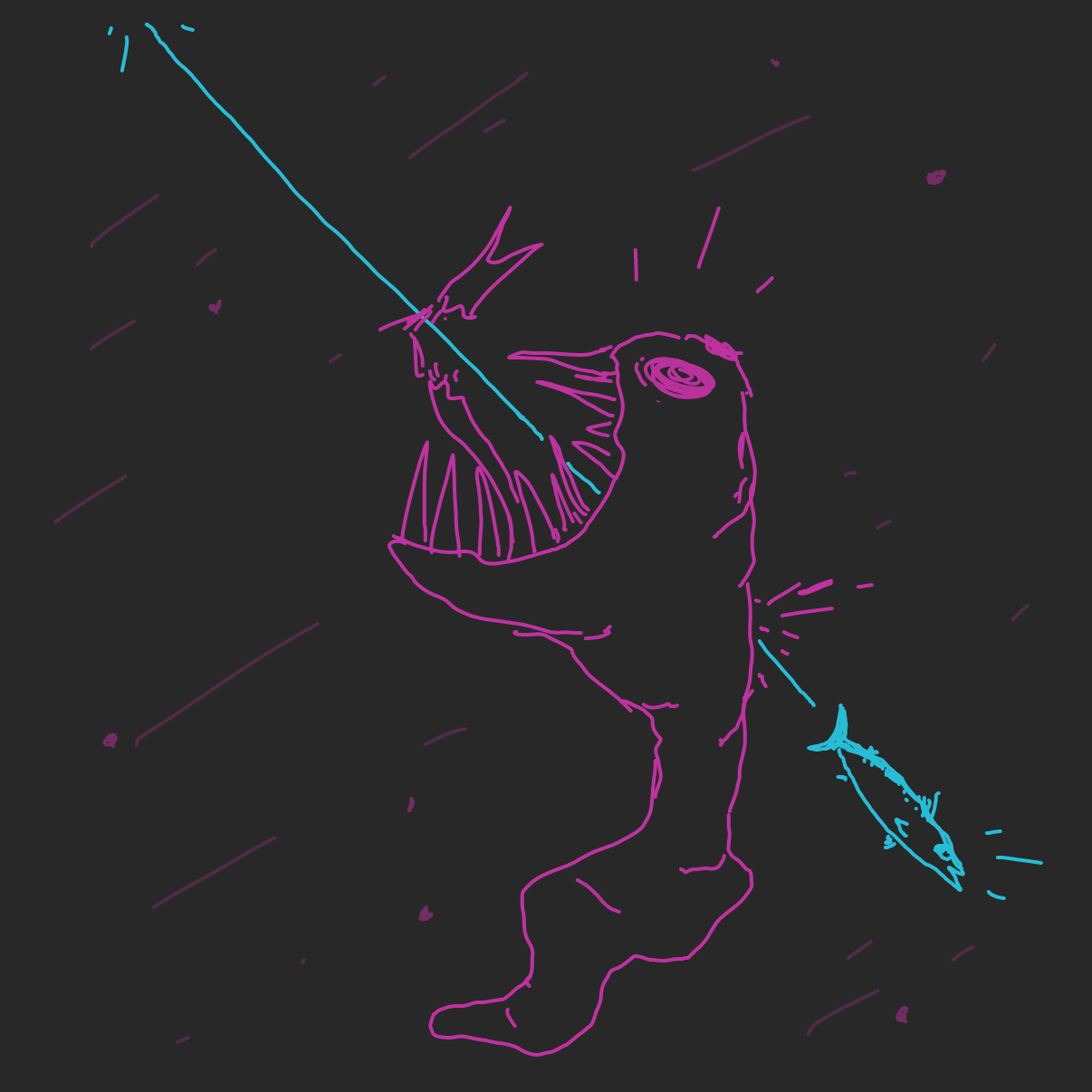  - Online Drawing Game Comic Strip Panel by Potato Man