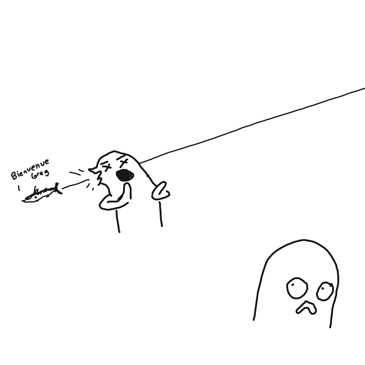  - Online Drawing Game Comic Strip Panel by Potato Man