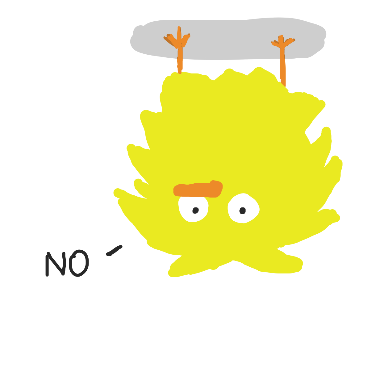 Not very nice :( - Online Drawing Game Comic Strip Panel by l’intrus