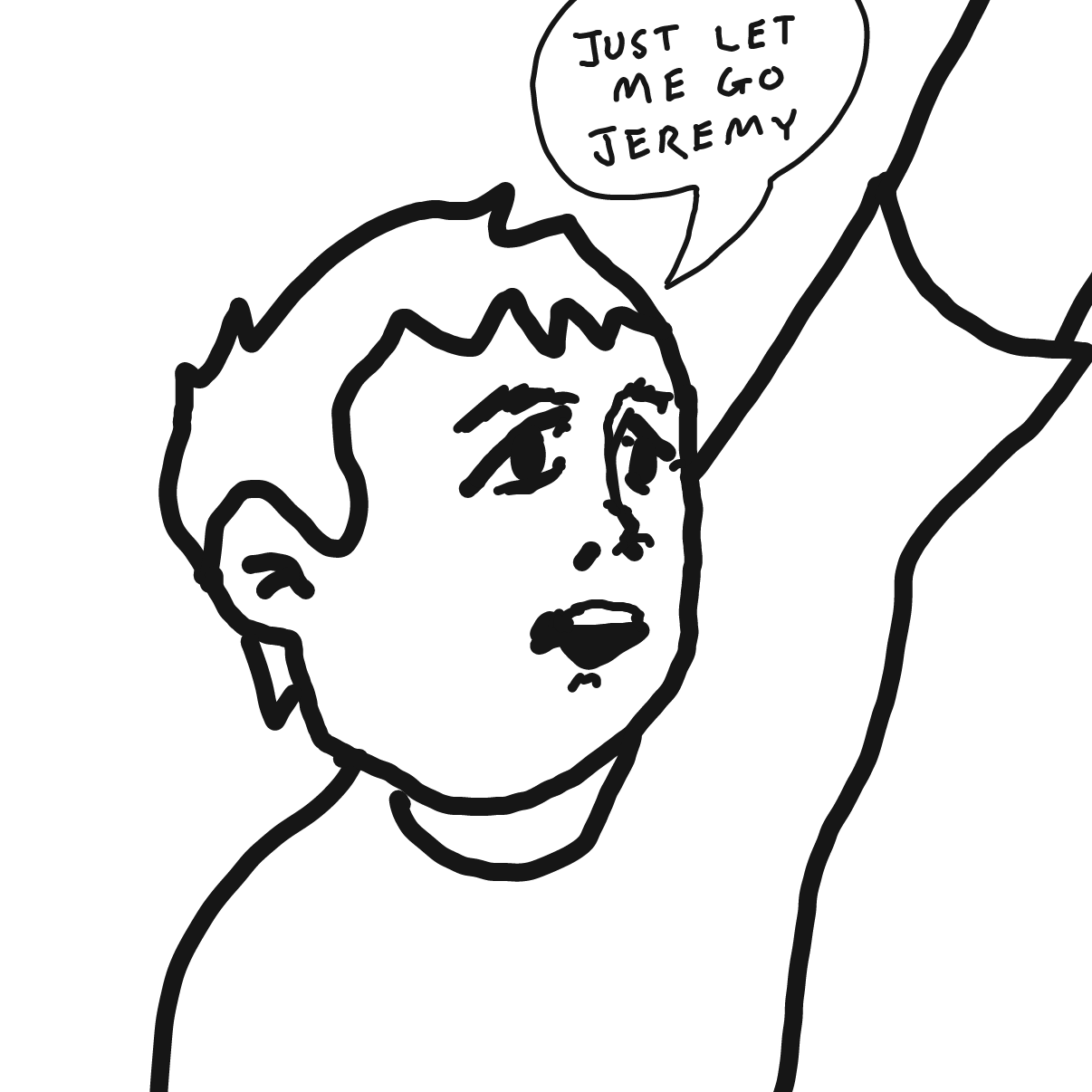  - Online Drawing Game Comic Strip Panel by Potato Man