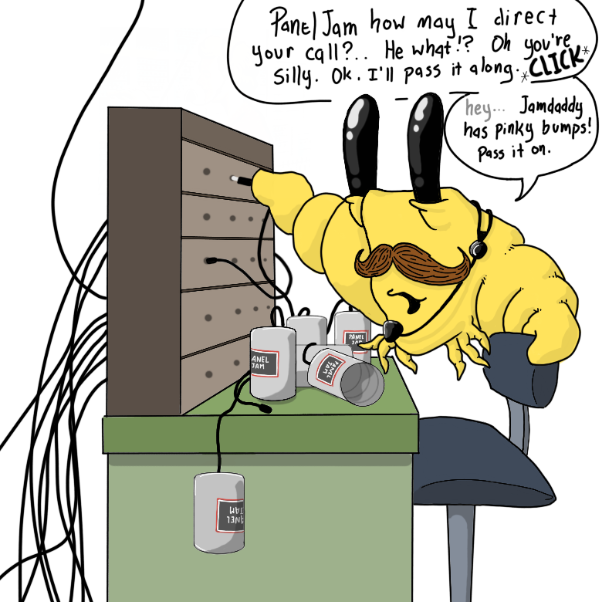  - Online Drawing Game Comic Strip Panel by Wizard Croissant