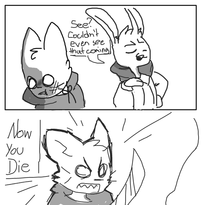  - Online Drawing Game Comic Strip Panel by Sluggishfella