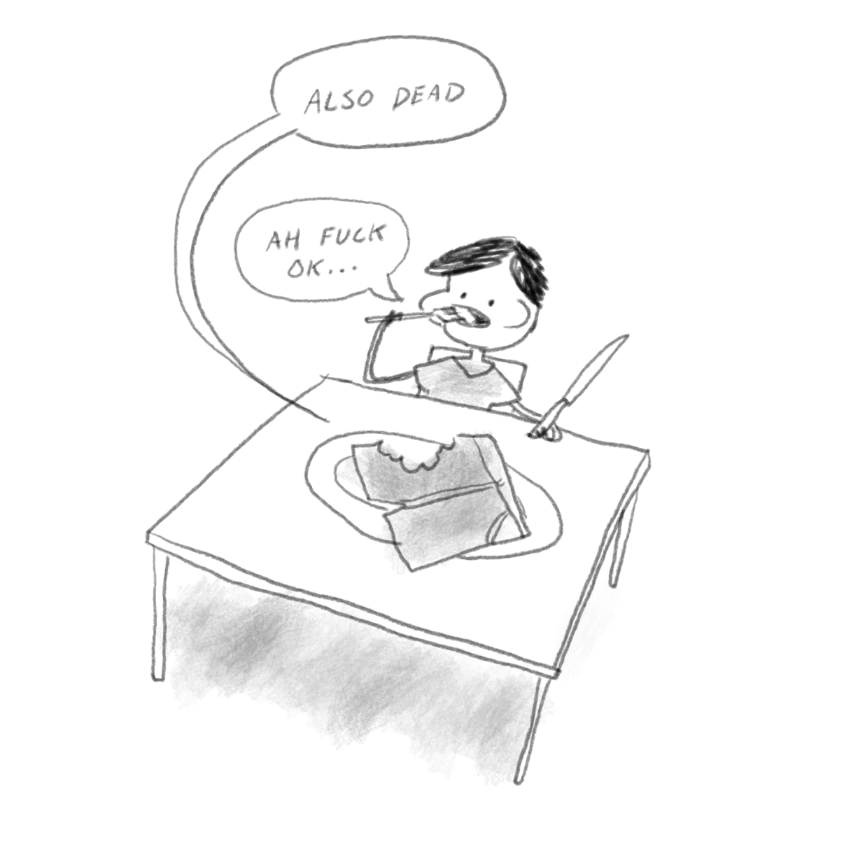  - Online Drawing Game Comic Strip Panel by Potato Man