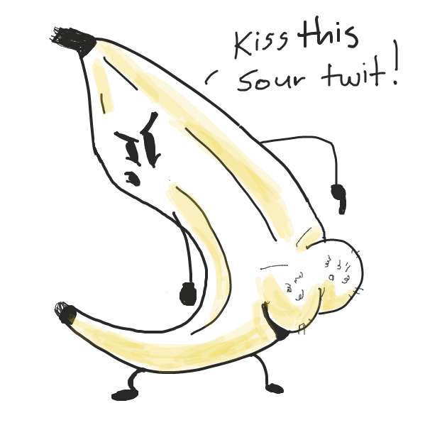 Drawing in BANANA by Loco-L