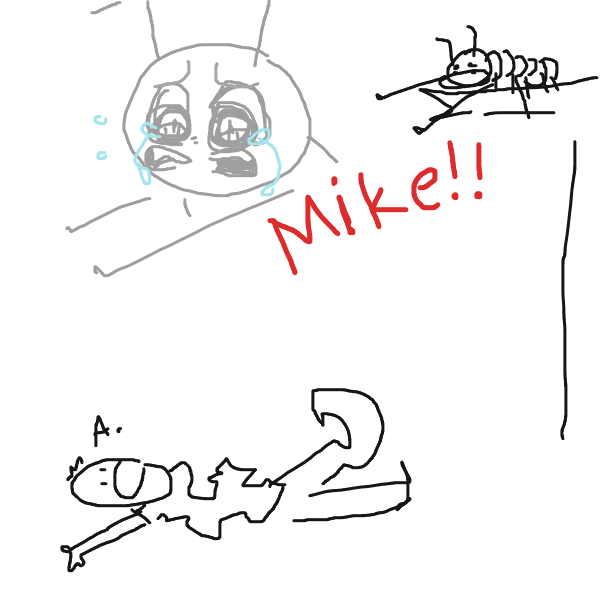 Drawing in OSHITOHSHITOSHIT... by BunniHyena