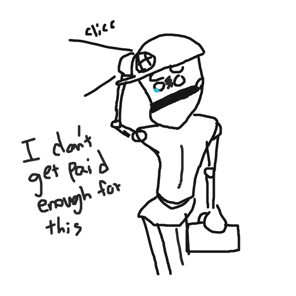 Drawing in Butt Miner by BunniHyena