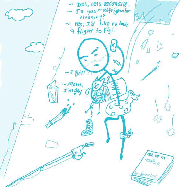 Not everything but a good start. - Online Drawing Game Comic Strip Panel by Wizard Croissant
