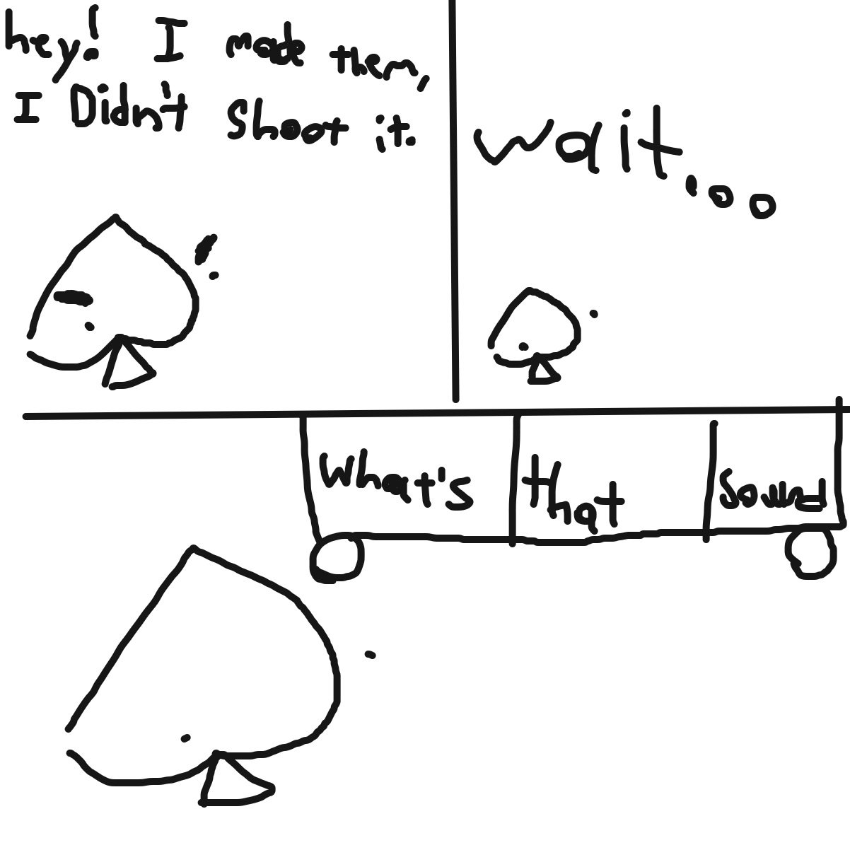  - Online Drawing Game Comic Strip Panel by KingOfSpades2