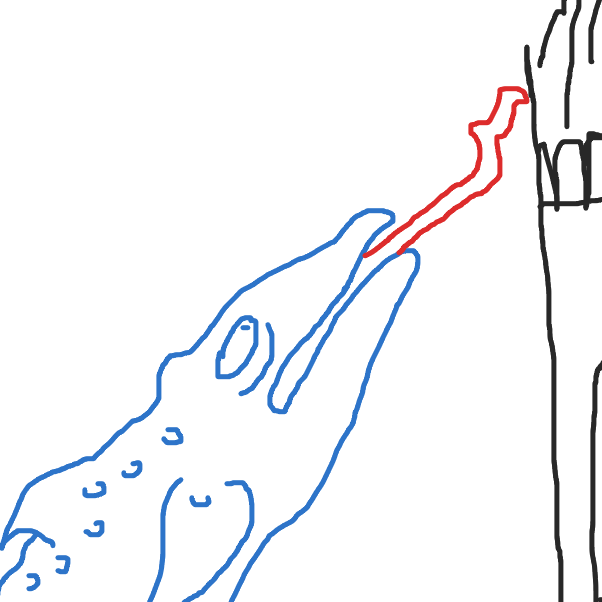 Drawing in The Humpback of Notre Dame by ACID UNICORN