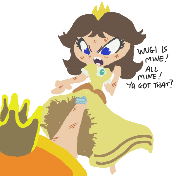 Drawing in A fight by Sasha_Cakes