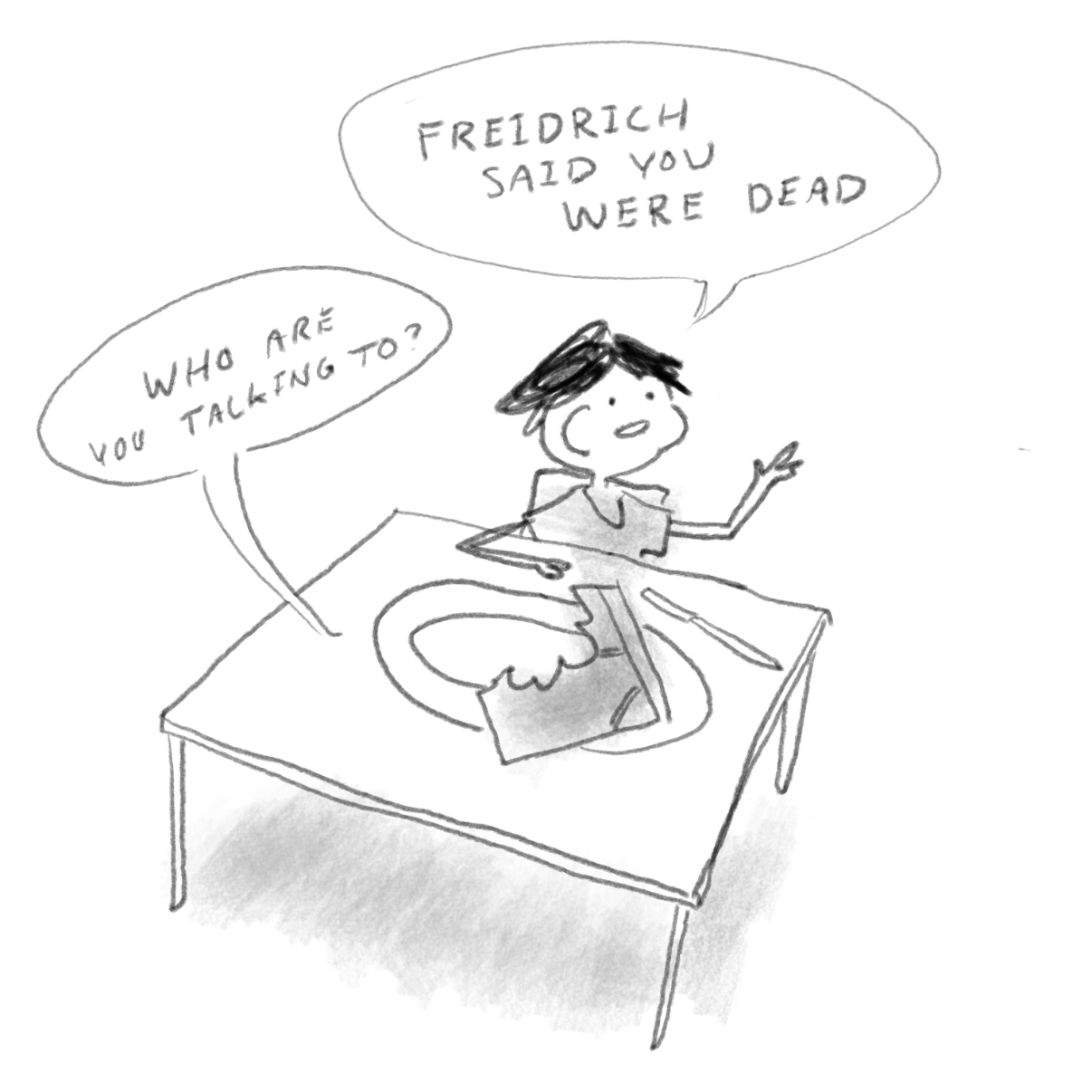  - Online Drawing Game Comic Strip Panel by Potato Man