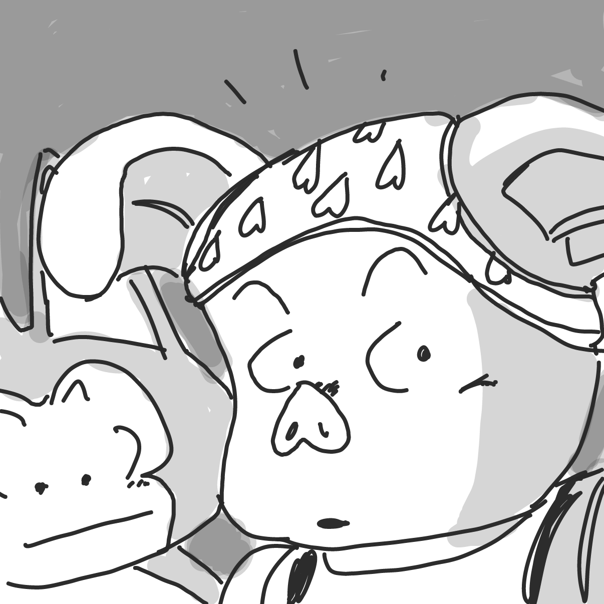  - Online Drawing Game Comic Strip Panel by Potato Man