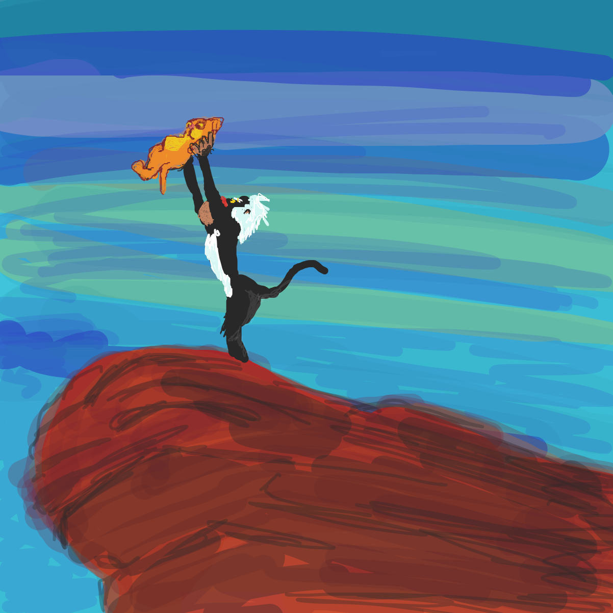 Idk if it’s African tho - Online Drawing Game Comic Strip Panel by l’intrus