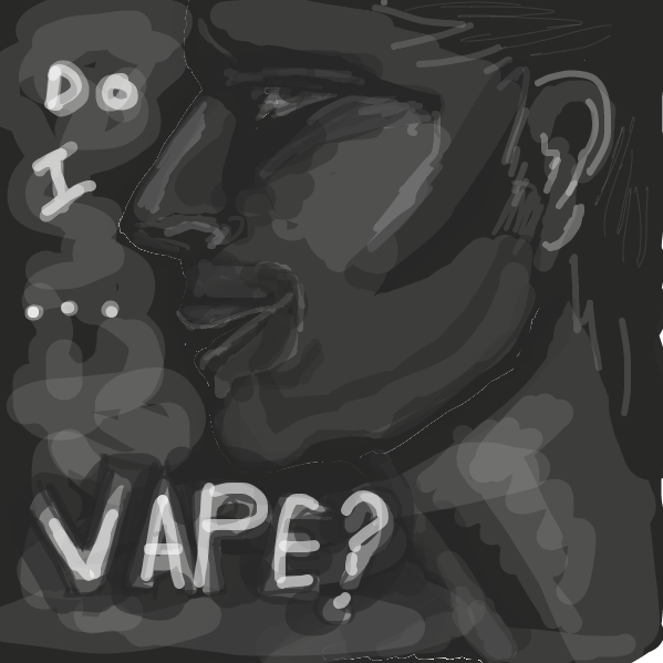 ill have u know hes a vapin champ - Online Drawing Game Comic Strip Panel by Mojomos
