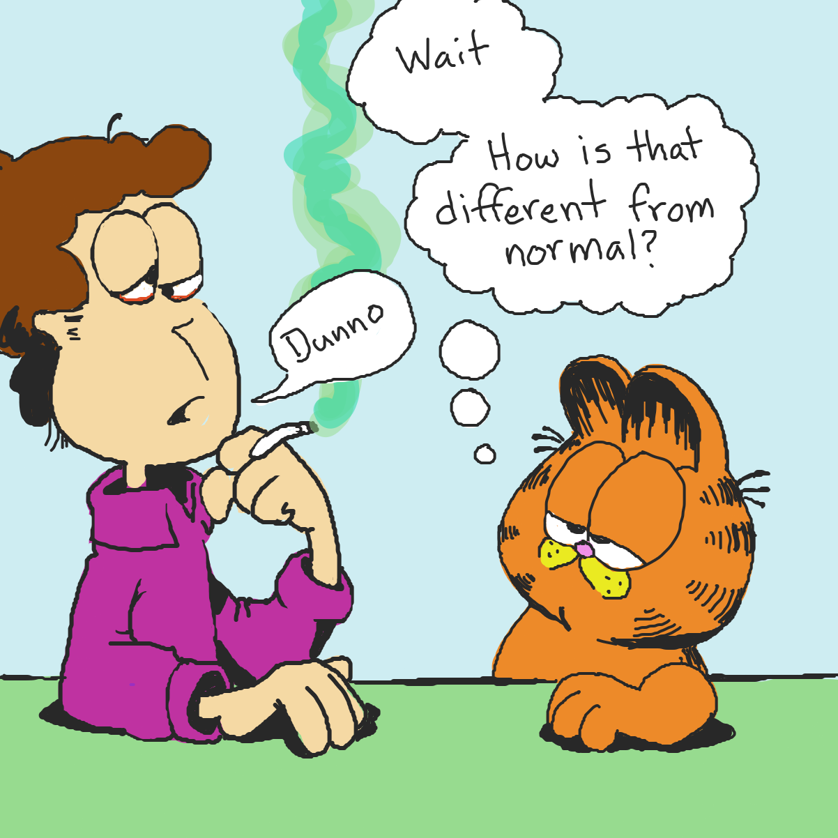  - Online Drawing Game Comic Strip Panel by Buzzinski