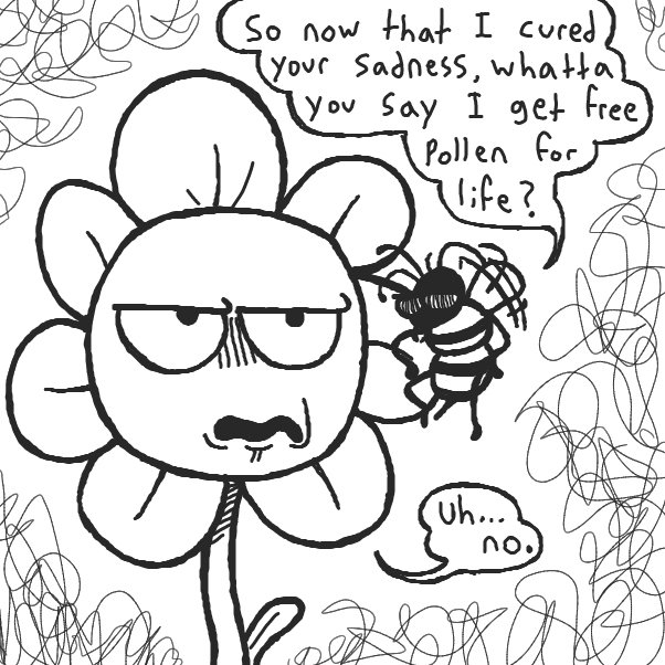 it was worth a shot - Online Drawing Game Comic Strip Panel by Cheddar Teeth