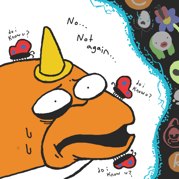 help - Online Drawing Game Comic Strip Panel by Cheddar Teeth