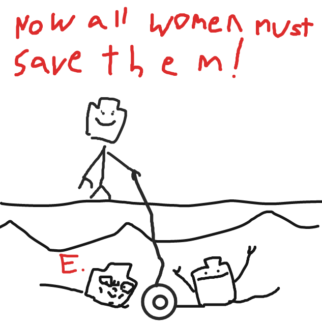 E - Online Drawing Game Comic Strip Panel by Mr. Mint